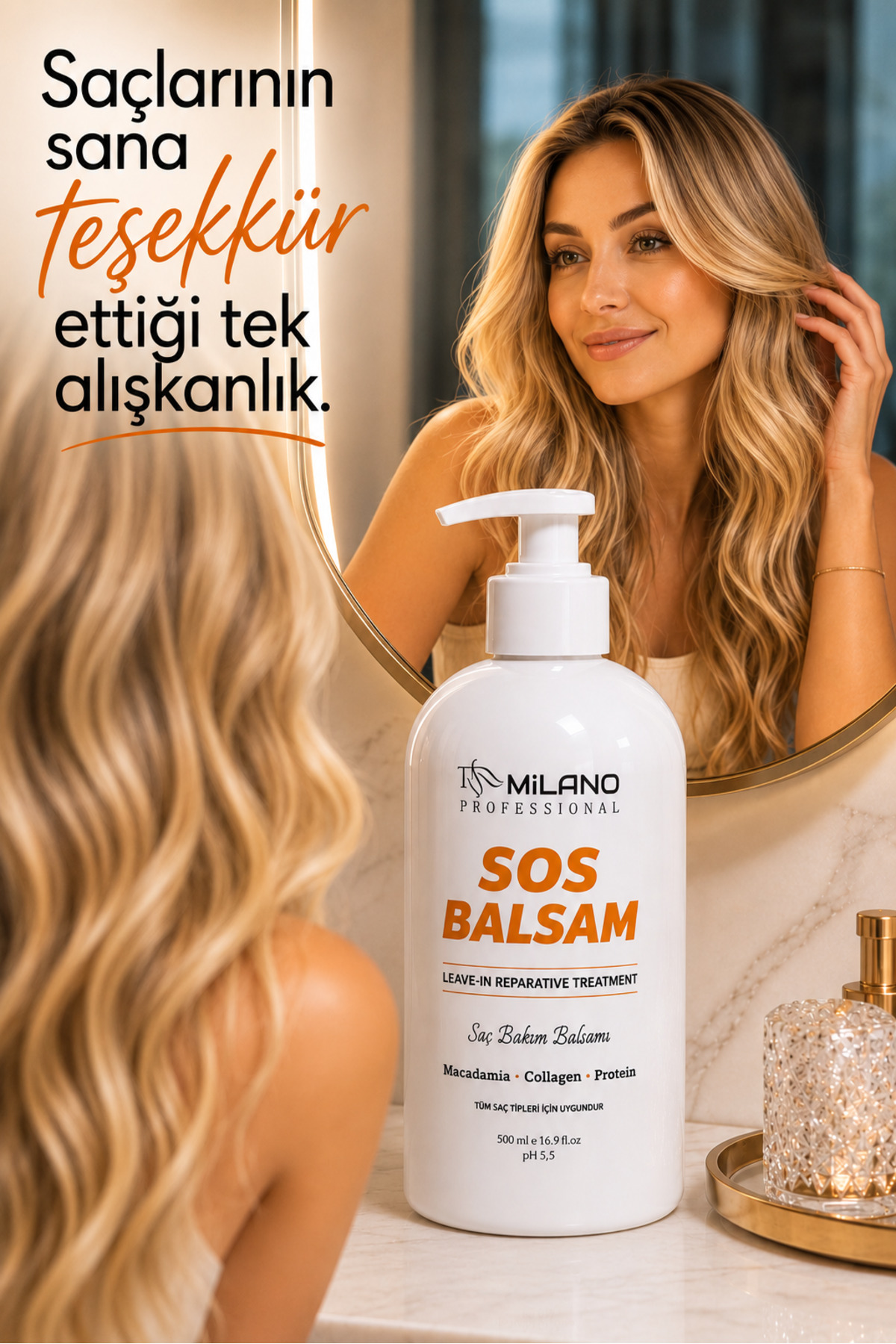 sos saç bakım balsamı — sy1 — تصویر 4 از 8