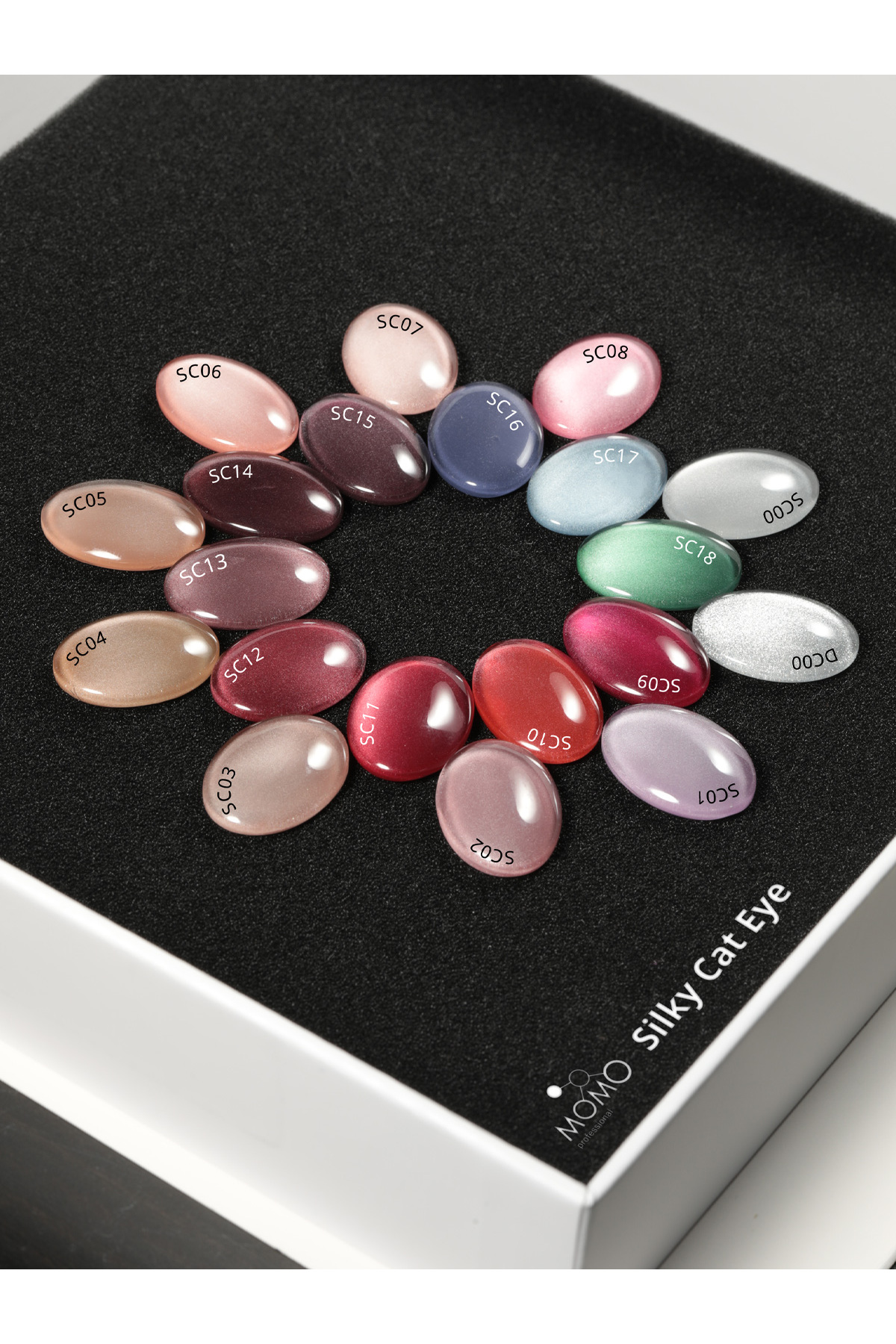Korean Silky Cat Eye Gel Polish, Kedi Gözü Kalıcı Oje, SC11 Vişne Bordo, 10 ml — رنگارنگ 8860101A01S09SC11 — تصویر 6 از 7