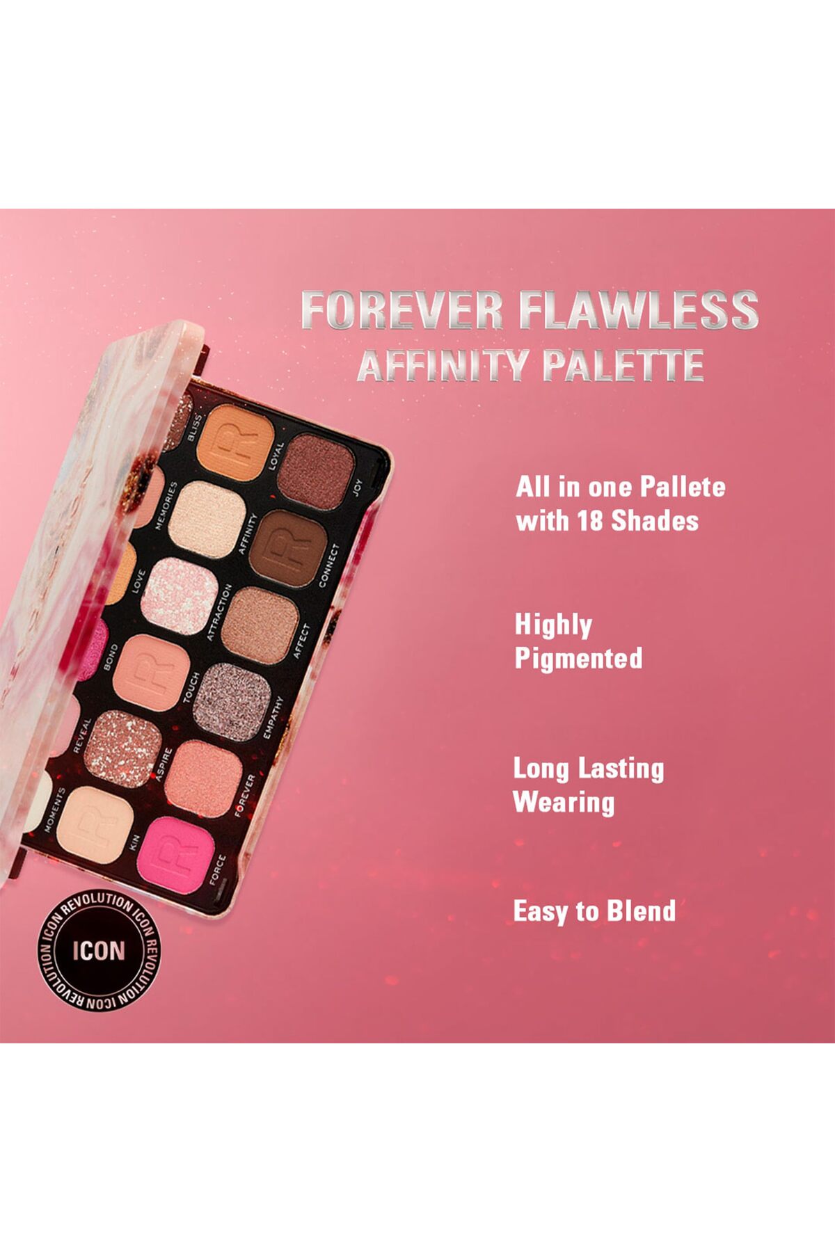 Far Paleti - Revolution Forever Flawless - Affinity — AMZ78047481 — تصویر 5 از 6