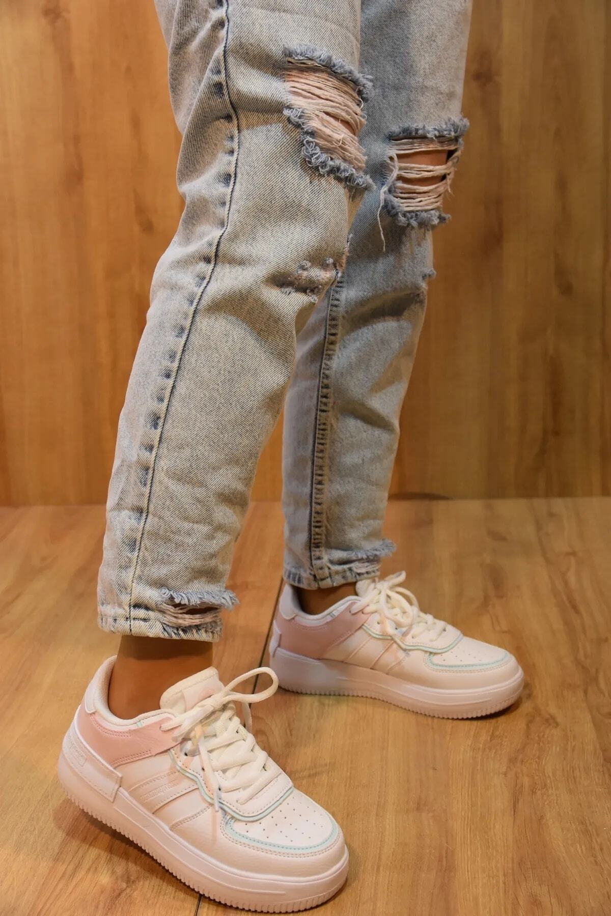 Lumberjack Freya Wmn 3fx White Pink Women's Sneaker Shoes 101330079