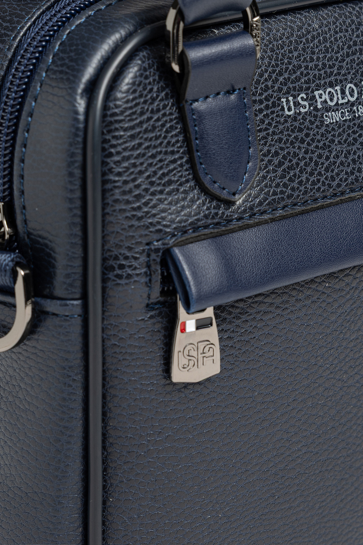 U.S. Polo Assn. U.S. Polo Assn 26007-26008 Omuz Askılı Erkek El Çantası Postacı Çantası LACİVERT görsel 5