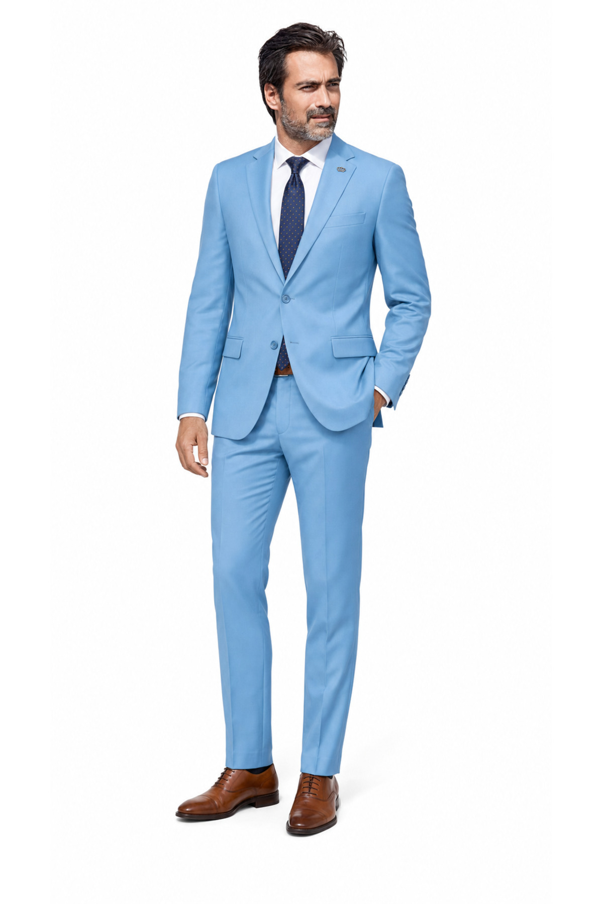 FRANKO CARDİNİ FABIO CASSEL Slim Fit Erkek Takım Elbise - Şık Modern Premium Tasarım