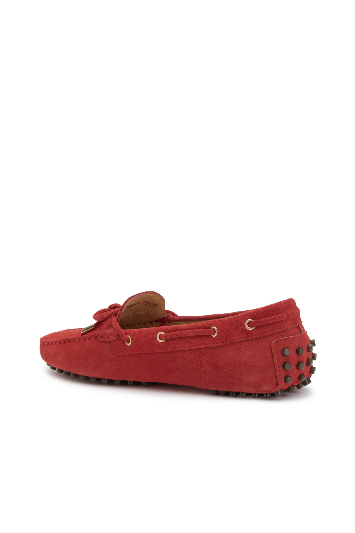 Network Kırmızı Kadın Süet Loafer görsel 3