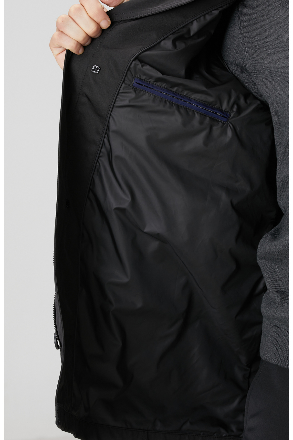 Network Siyah Trenchcoat görsel 8