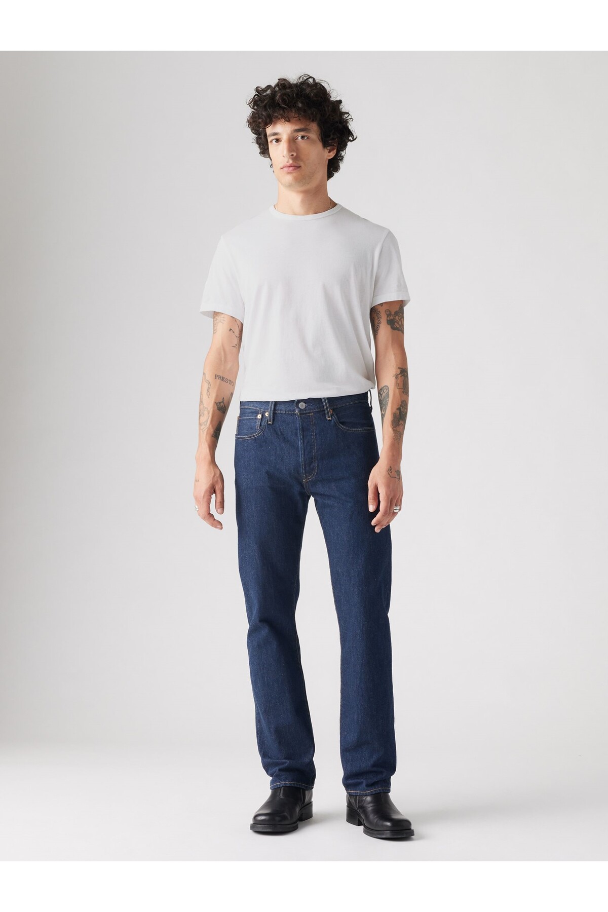 501 ORIGINAL LOCAL TR ONEWASH LACİVERT ERKEK JEAN PANTOLON A7735