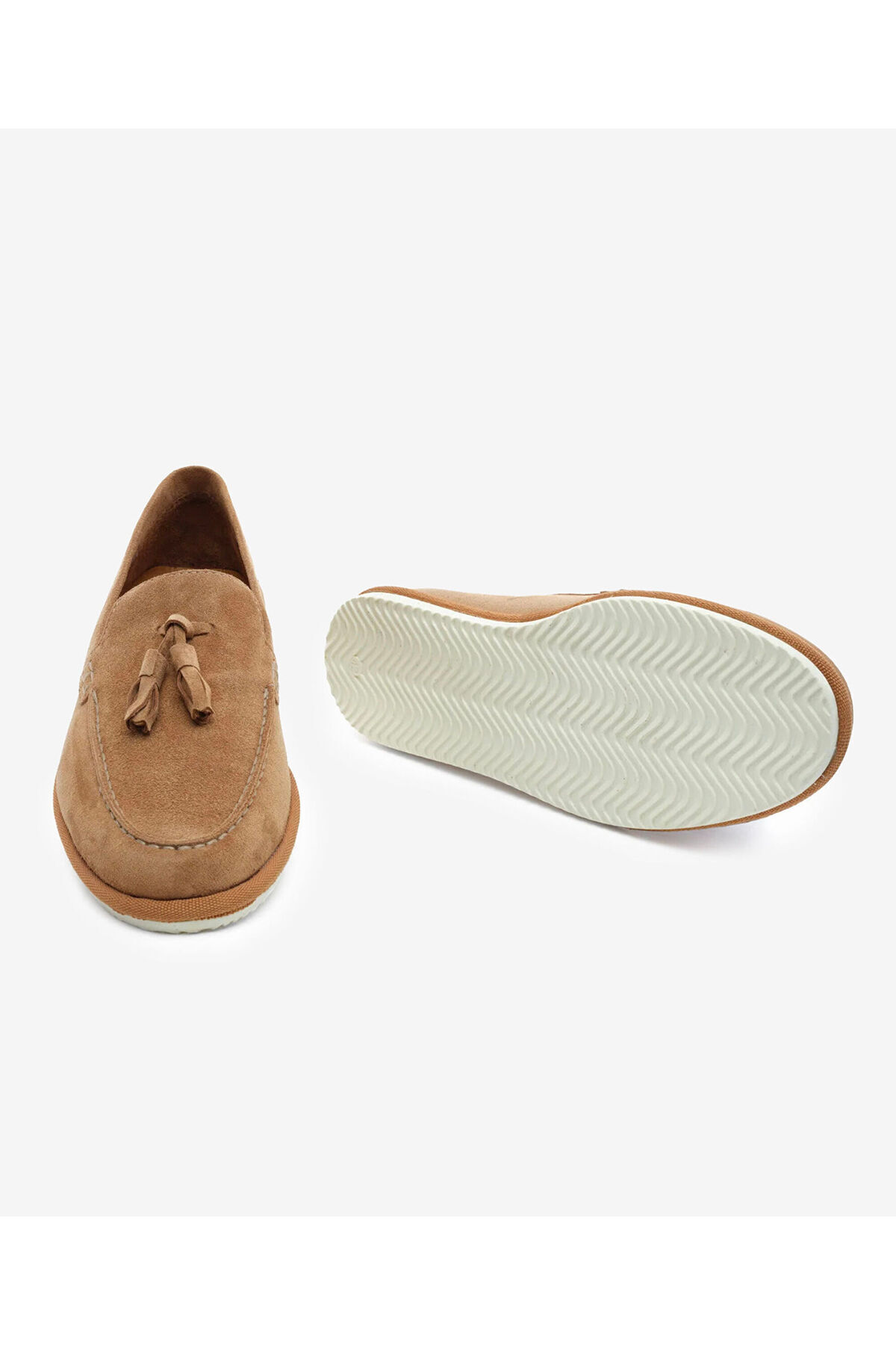Greyder Erkek Taba Hakiki Deri Loafer Ayakkabı 6Y1LA18330 görsel 6