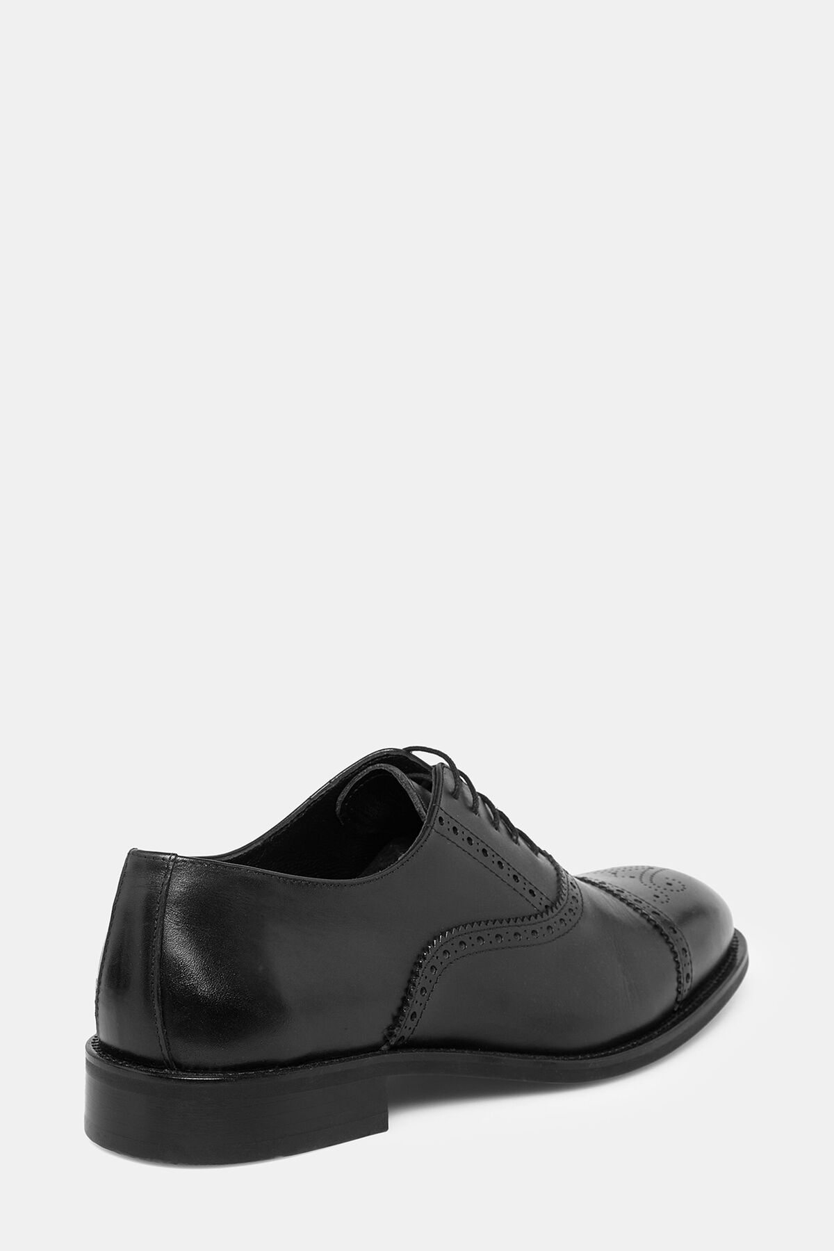 W Collection SİYAH DERİ AYAKKABI görsel 4