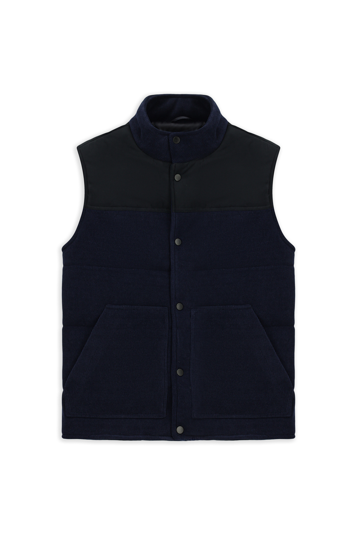 Kiğılı Regular Fit Düz Bonded Yelek görsel 2