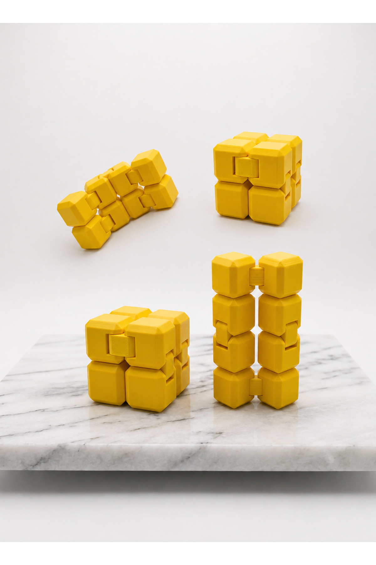 TURSAV3D Infinity Cube Sonsuz Stres Küpü - Sonsuz Döngü Oyuncağı