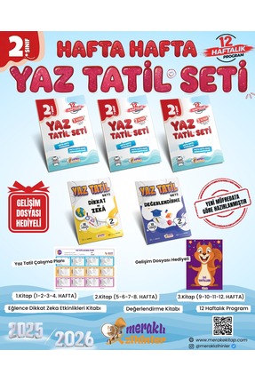 meraklı zihinler 2.SINIF YAZ TATİL SETİ (2025-2026)