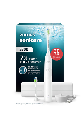 Philips Sonicare 5300 Şarjlı Diş Fırçası, 21 Gün Şarj, Seyahat Kabı, 2 Başlık...
