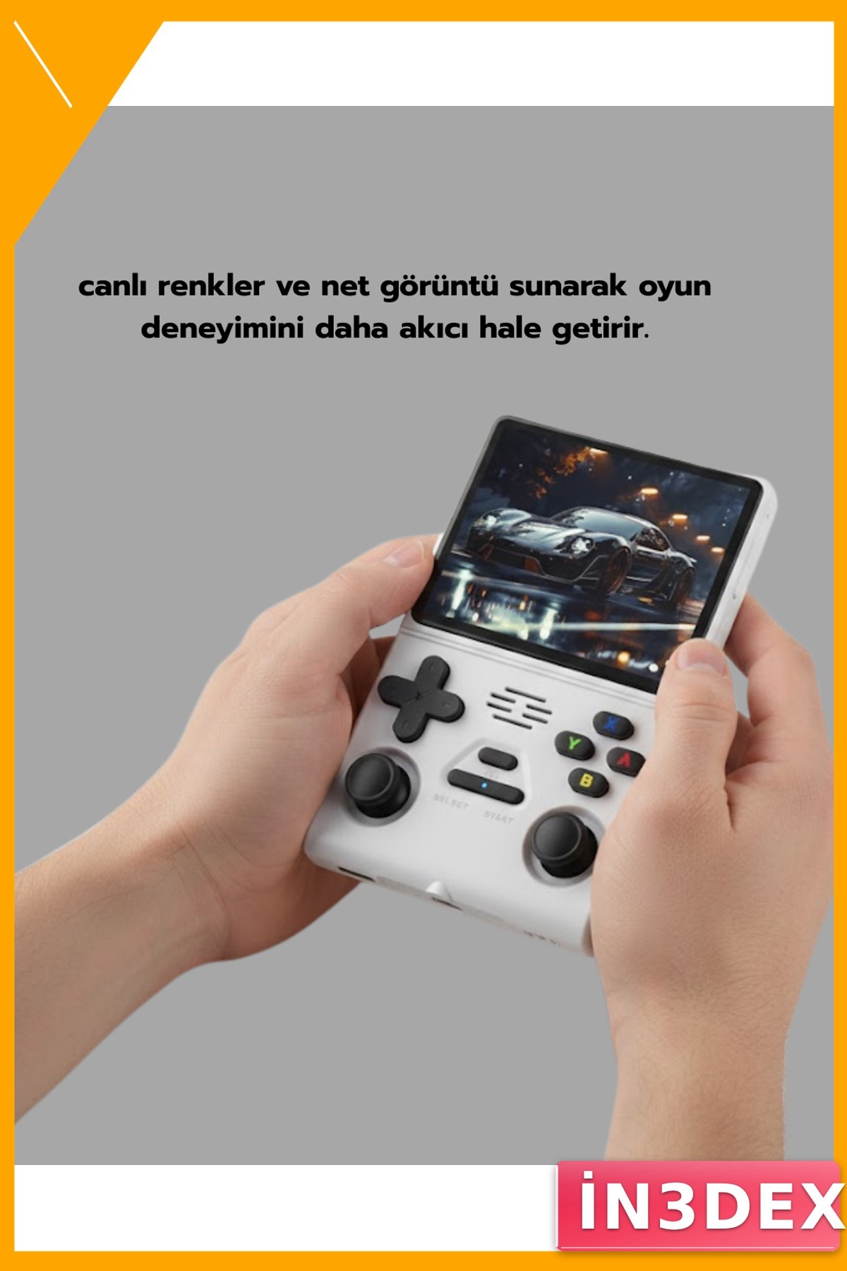Taşınabilir Kablosuz Kollu Oyun Konsolu TV Bağlantılı 1000+ Oyun