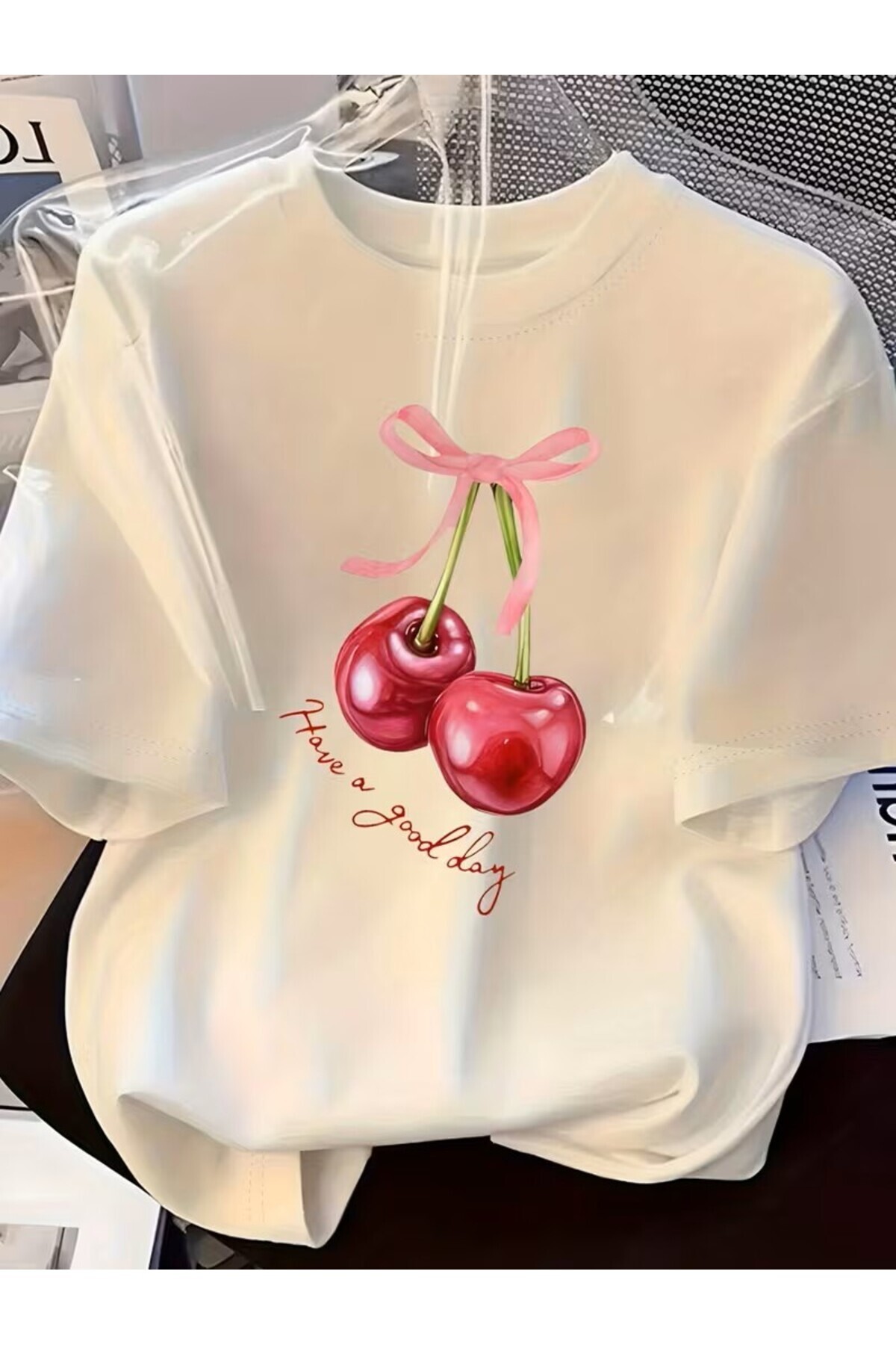 H&GHAMLEGİYİM Tricou imprimat. Tricou casual cu mânecă scurtă pentru vară și ...