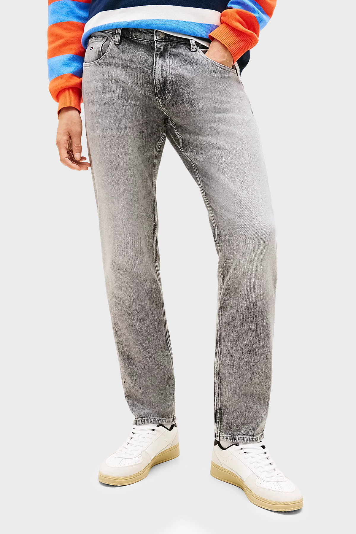 شلوار جینمردانهTommy Jeansخاکستری