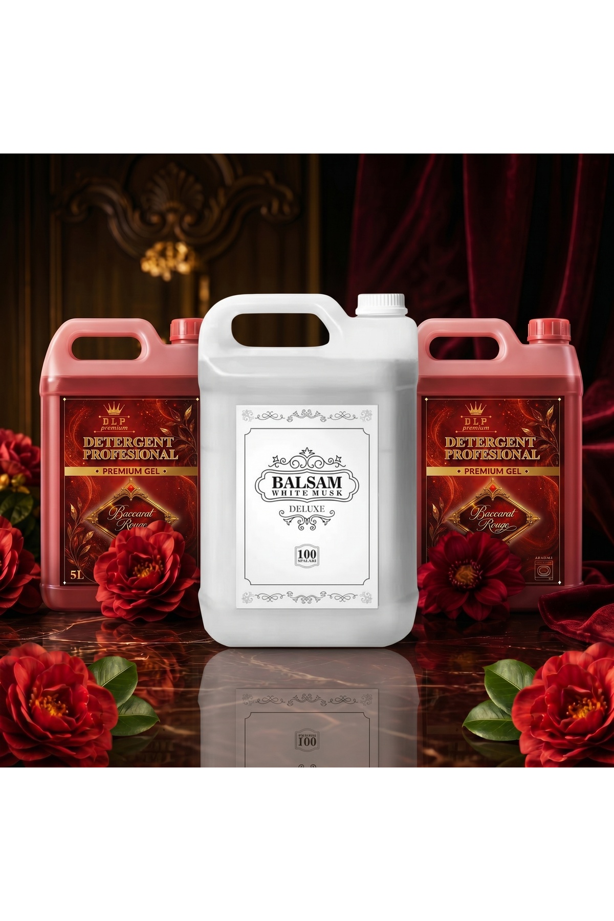 Fabrica de Detergent Pachetul 2 x Detergent Profesional Baccarat Rouge + 1x B...