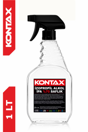 KONTAX İZOPROPİL ALKOL %70 SAFLIKTA 1 Lt SAF İPA