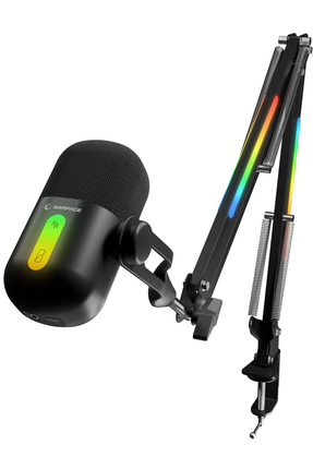 Rampage Arpej Rgb Masa Standlı Ses Göstergeli Dokunmatik Pop Filtre Oyuncu Mi...
