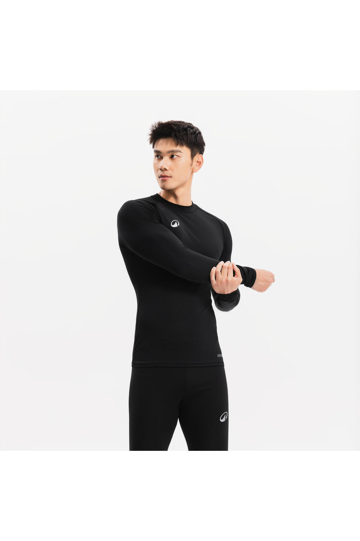 Decathlon Kipsta Yetişkin Futbol Uzun Kollu Termal İçlik - Siyah - Keepcomfort görsel 4