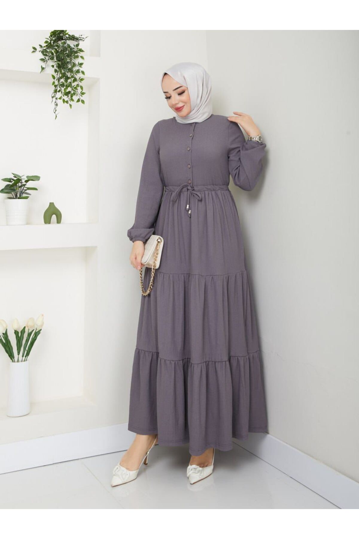 SudeHlt.co Lace-Up Hijab