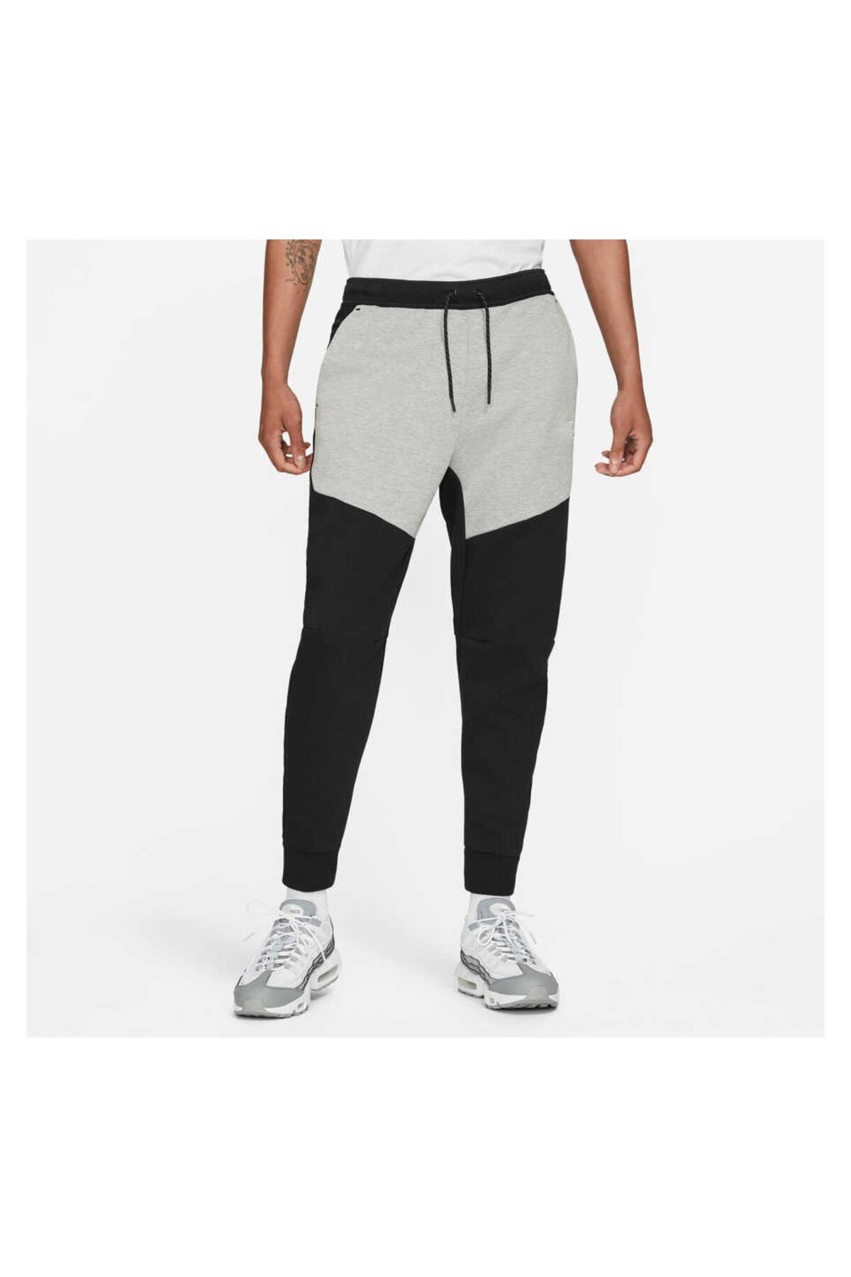TECH FLEECE SİYAH-GRİ ERKEK EŞOFMAN TAKIMI — رنگارنگ MMGG2 — تصویر 3 از 3