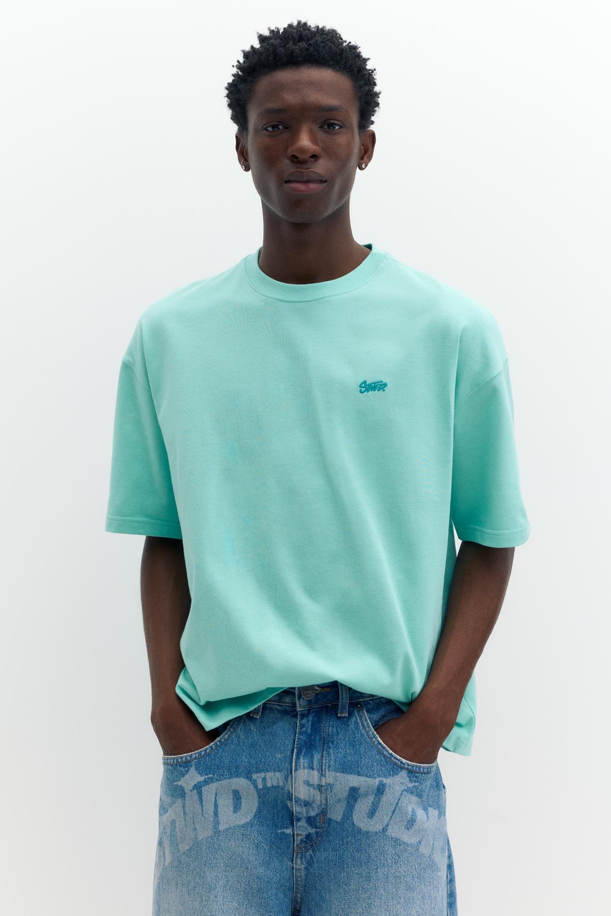STWD logolu salaş t-shirt
