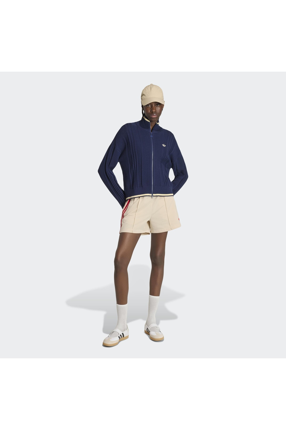 adidas Knit Fb Tt Kadın Spor Sweatshirt KT1864 görsel 3