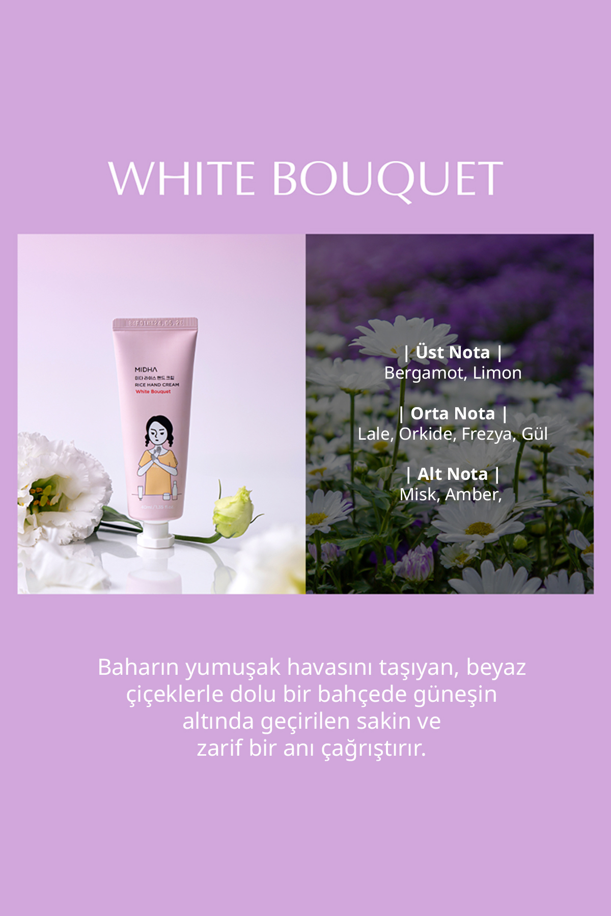 Cildi Yumuşatan ve Besleyen Nemlendirici El Kremi Seti Rice Hand Cream Set — 9650 — تصویر 8 از 9