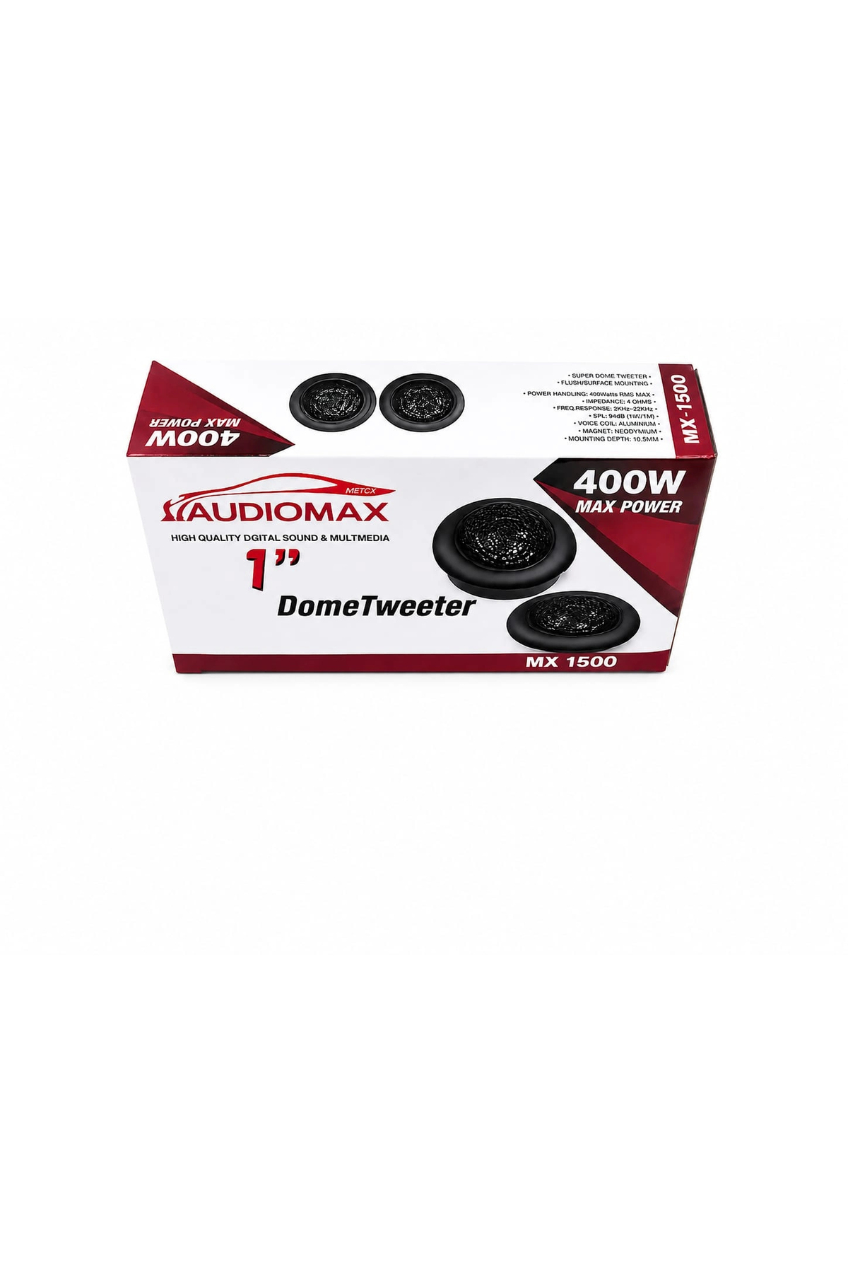 Audiomax Tweeter 5cm - 400w Tiz - 5cm Kapı ve Direk Tweeter