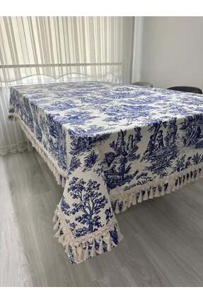 Nurala Home Püsküllü Masa Örtüsü