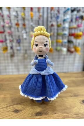 Hediye Mahzeni Amigurumi Organik Prenses Sindirella Örgü Bebek