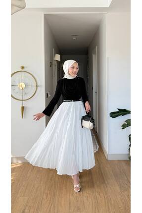 ATABEY MODA EFZ GİYİM vual astarlı kraş etek