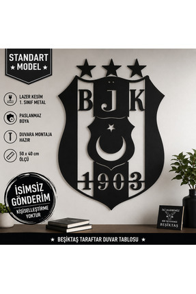 Ens dişli Beşiktaş Tablosu Metall ( Standart )