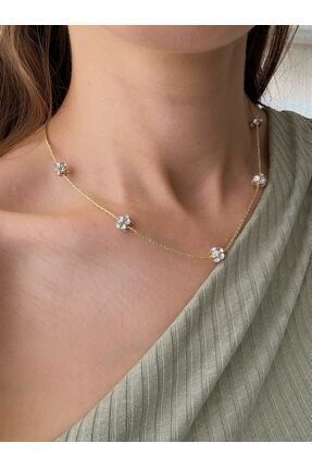 LioraJewellry Minimal Taşlı Kolye