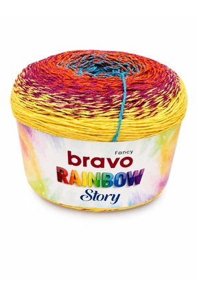 Bravo Rainbow Story İplik 200 gram 800 Metre