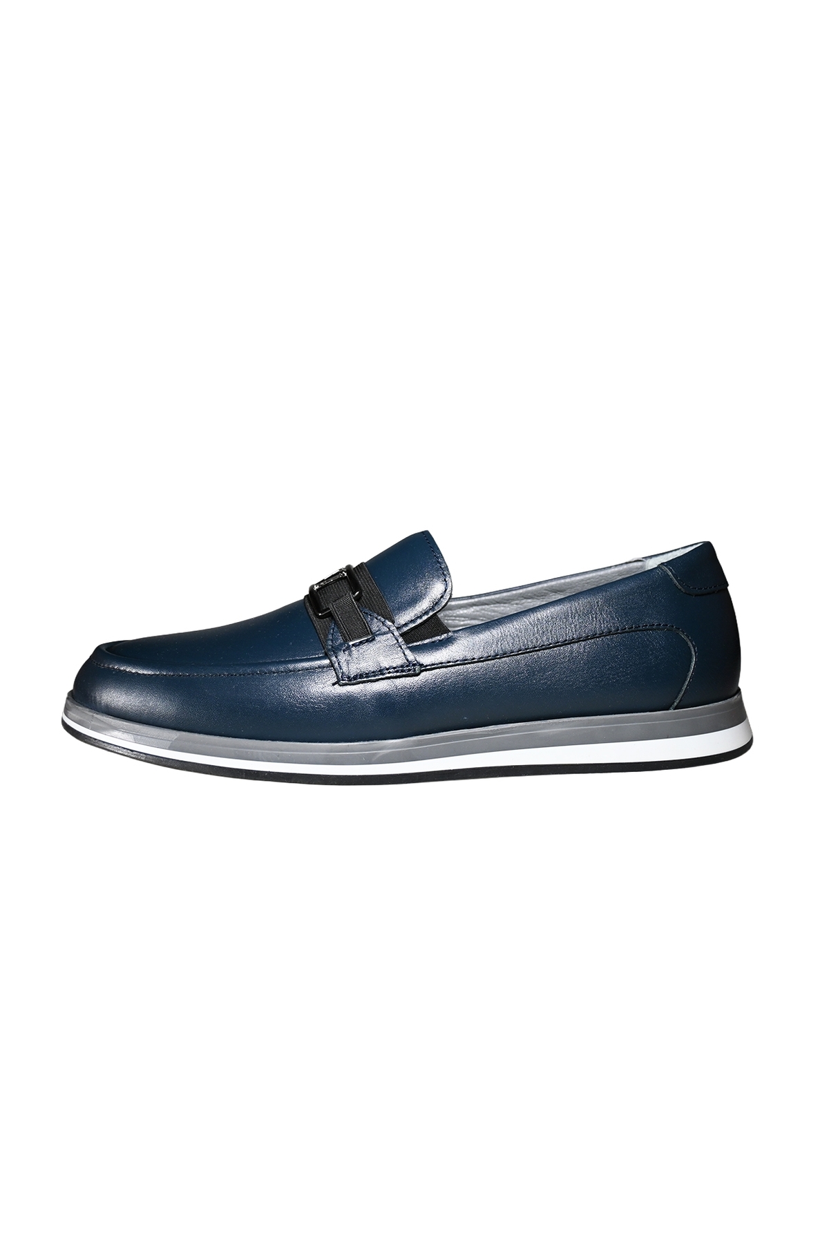 NORRSKEN ROYAL ERKEK METAL TOKALI LOAFER AYAKKABI LACİVERT görsel 3