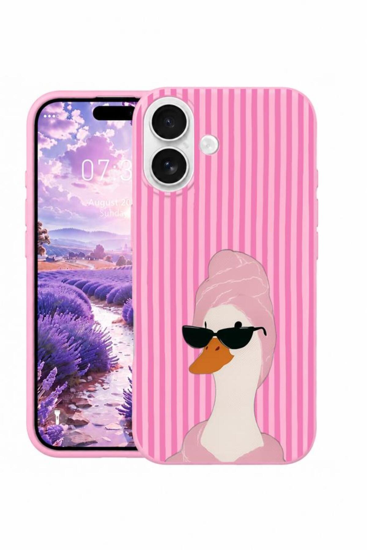 iPhone 16 Plus Compatible Soft Style Collection Launch Case Velvet Coated Camera Upgraded
