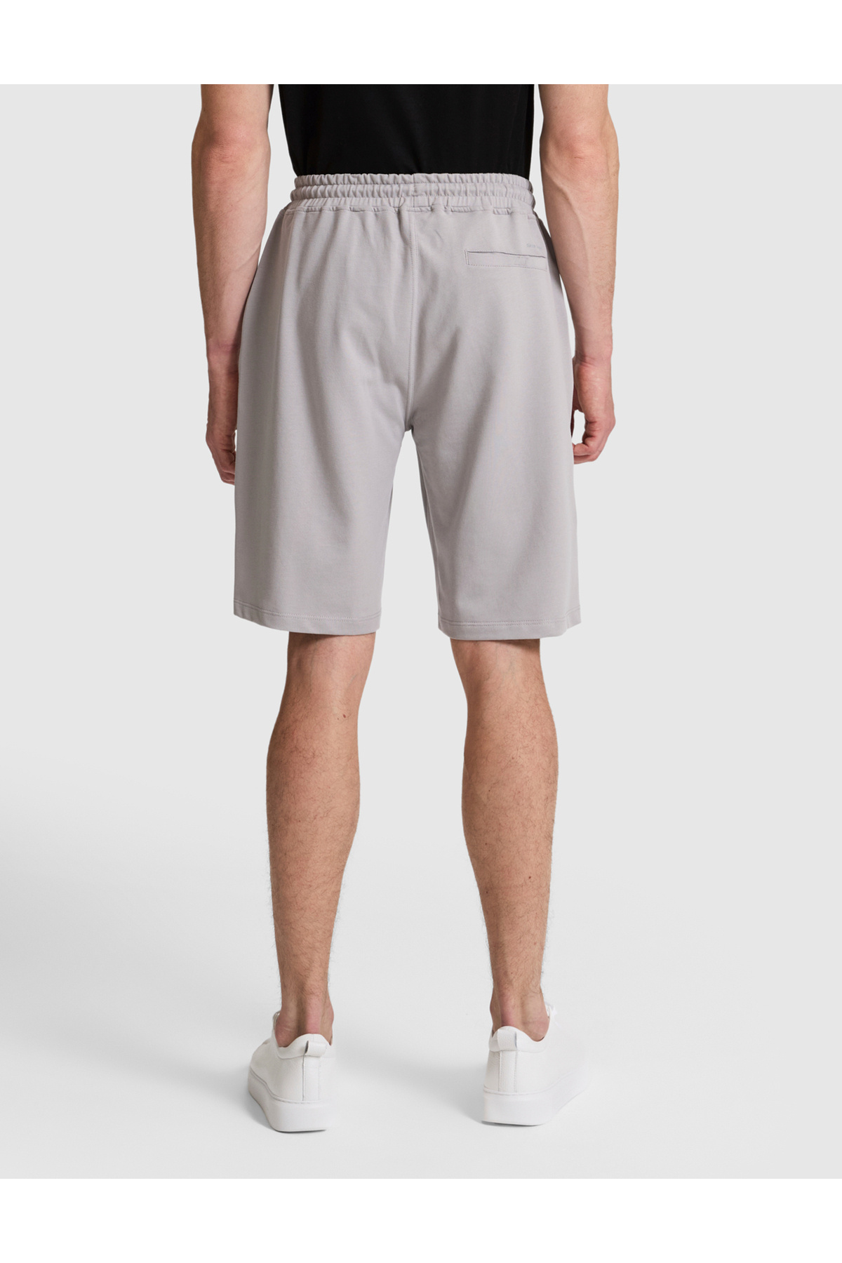Pierre Cardin Gri Comfort Fit Örme Şort 50327867-VR024 görsel 5