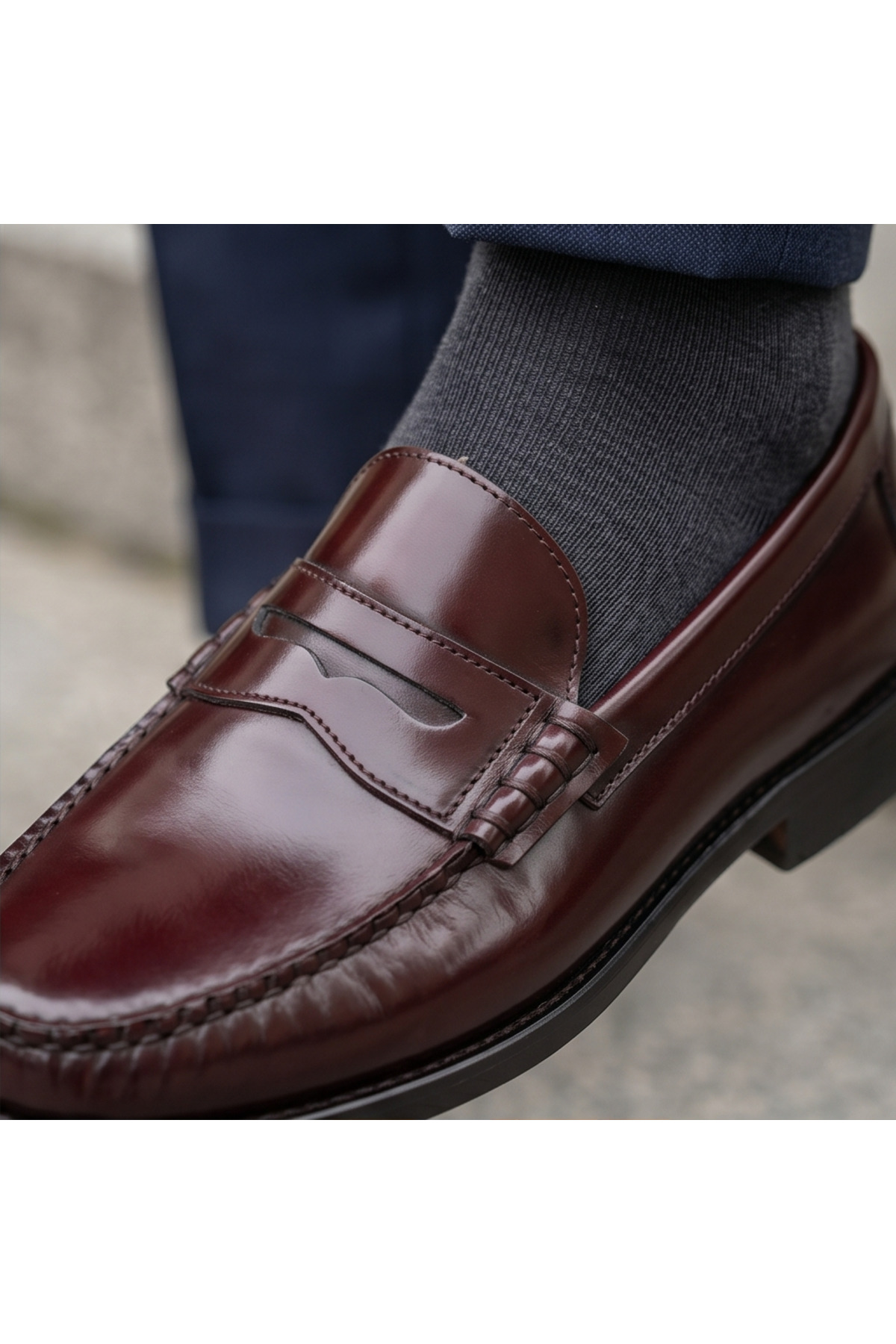 CRC AYAKKABI Elite Comfort, Hakiki Deri Açma Klasik Minimalist Günlük Ayakkabı görsel 2