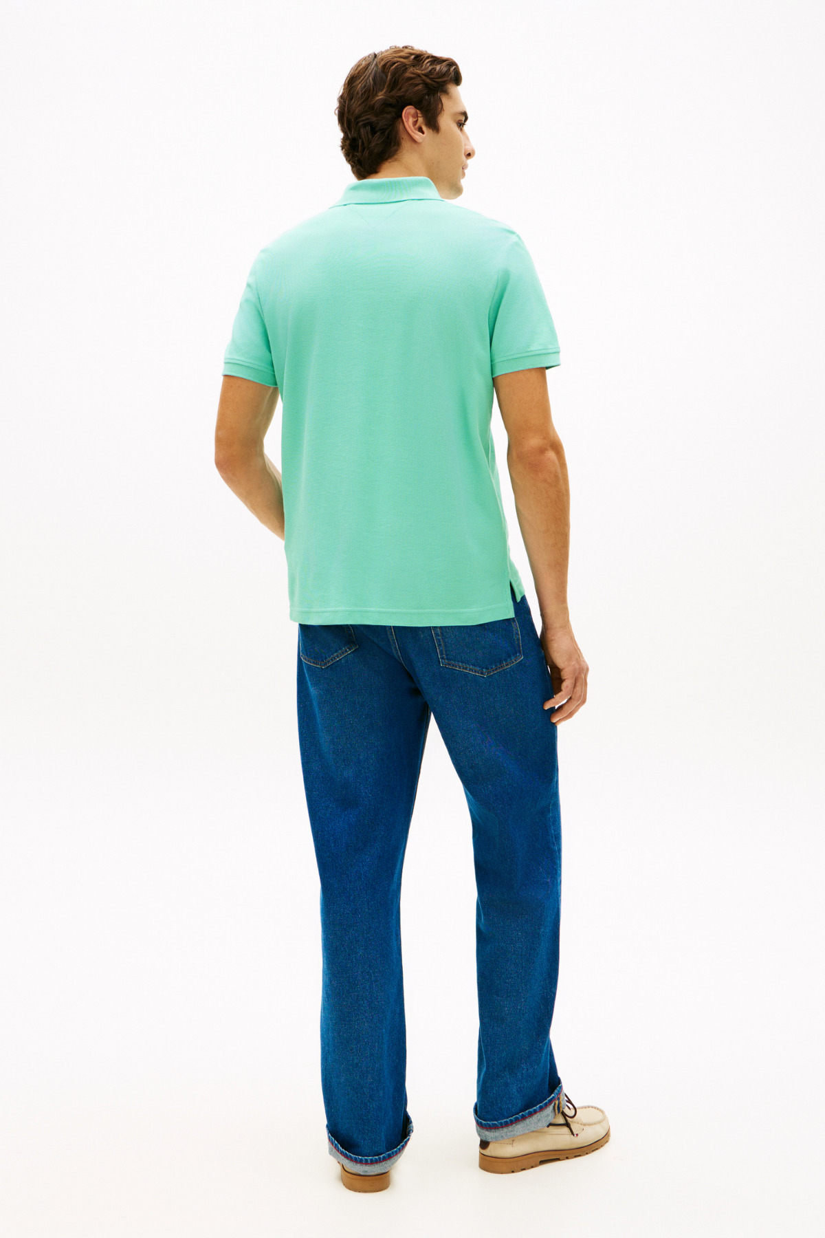 پولوشرت مردانه یقه پلو | تامی هیلفیگر Tommy Hilfiger MW0MW43046 BD - تصویر 5