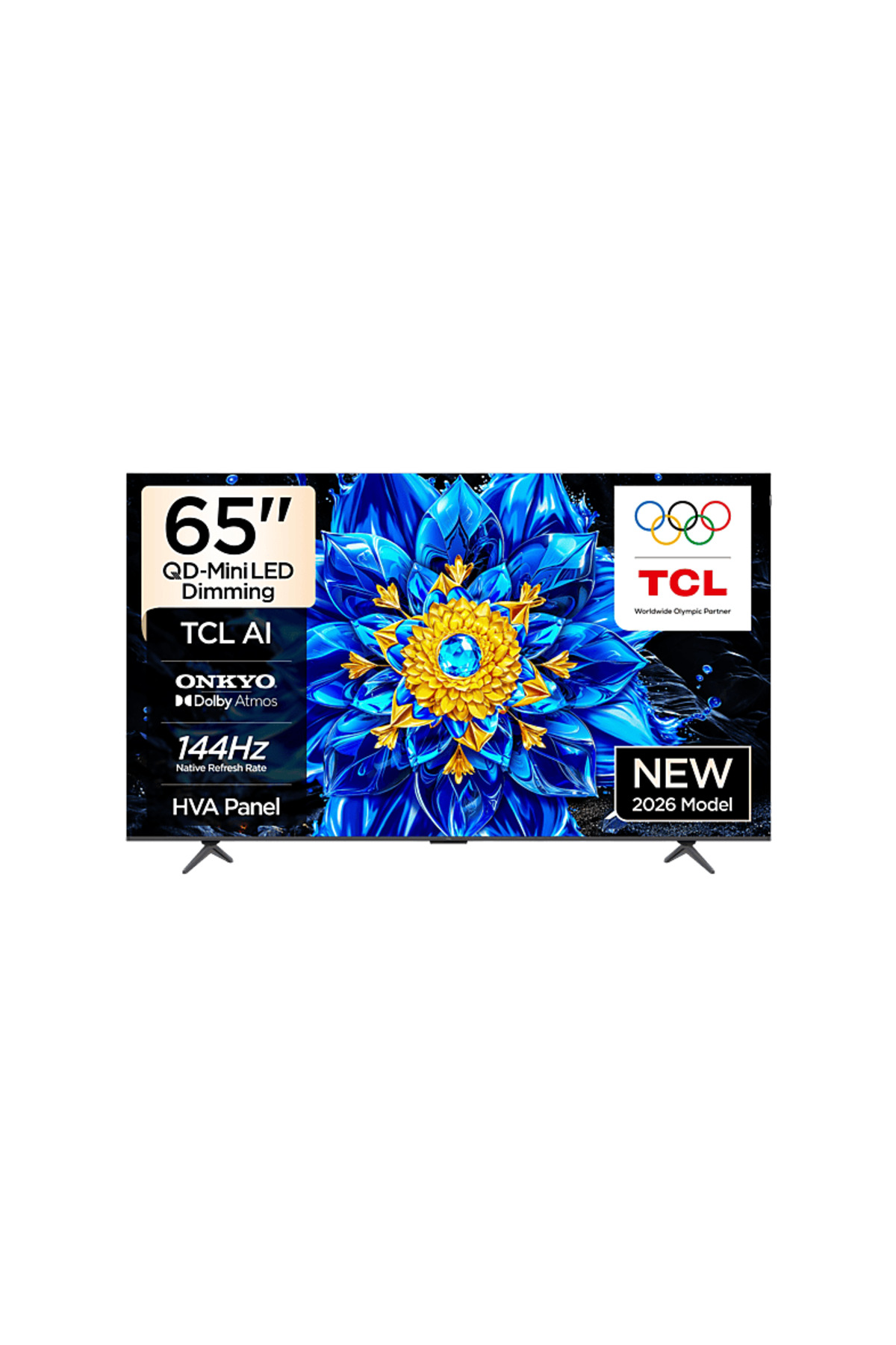 TCL 65P8L 65 inç 165 Ekran Uydu Alıcılı Smart 4K Premium Google QLED TV ürün görseli