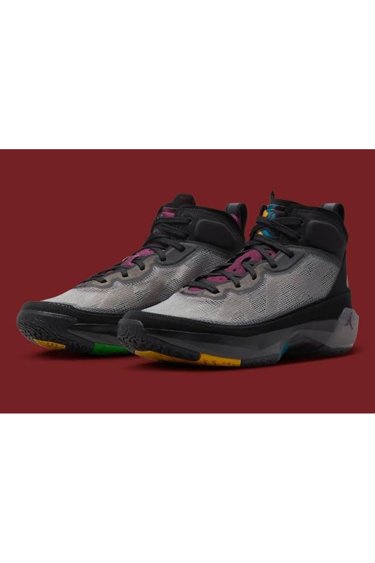 シューズ(男性用) AIR JORDAN XXXVII (GS) 5Y Nike DD6958-001 Air Jordan XXXVII Erkek Siyah Basketbol Ayakkabısı