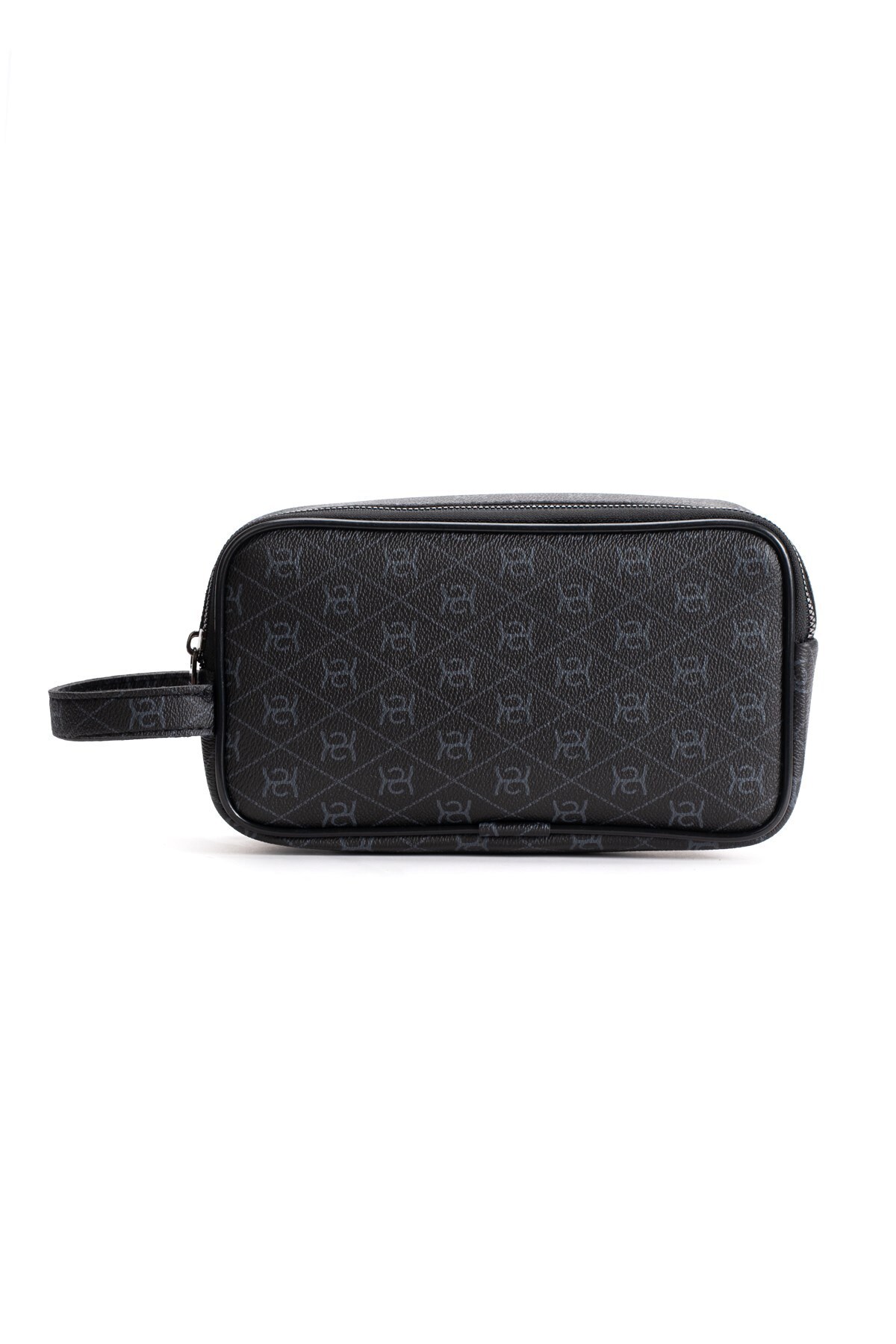 Newish Erkek Deri Portföy Clutch Traş Kozmetik Bakım ve Günlük El Çantası görsel 5