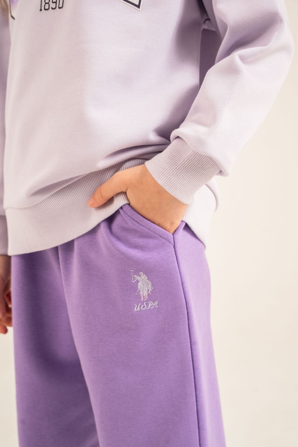 ست گرمکن بچگانه دخترانه آستینبلند U.S. Polo Assn. مدل US2701-C-V2 — 5