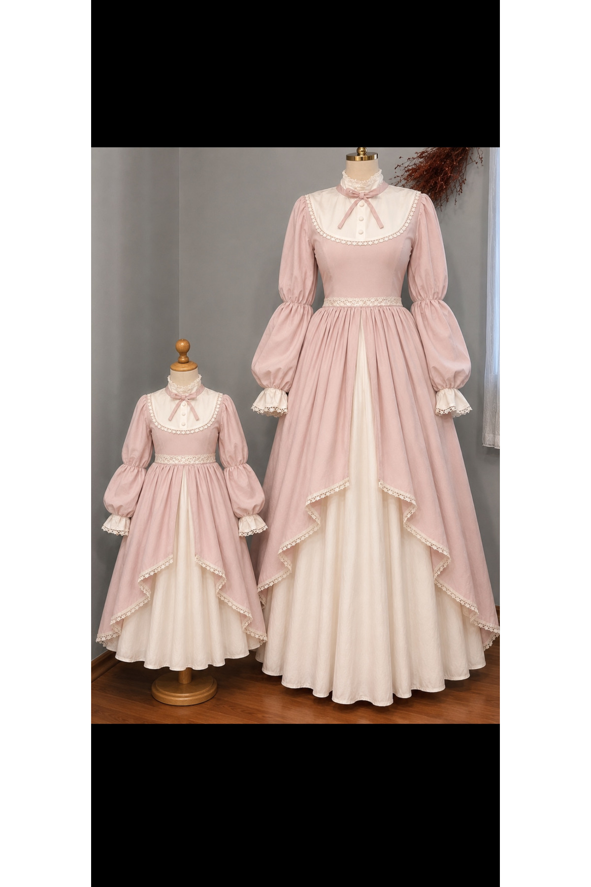 Asushvintage Pudra Anne Kız Elbise