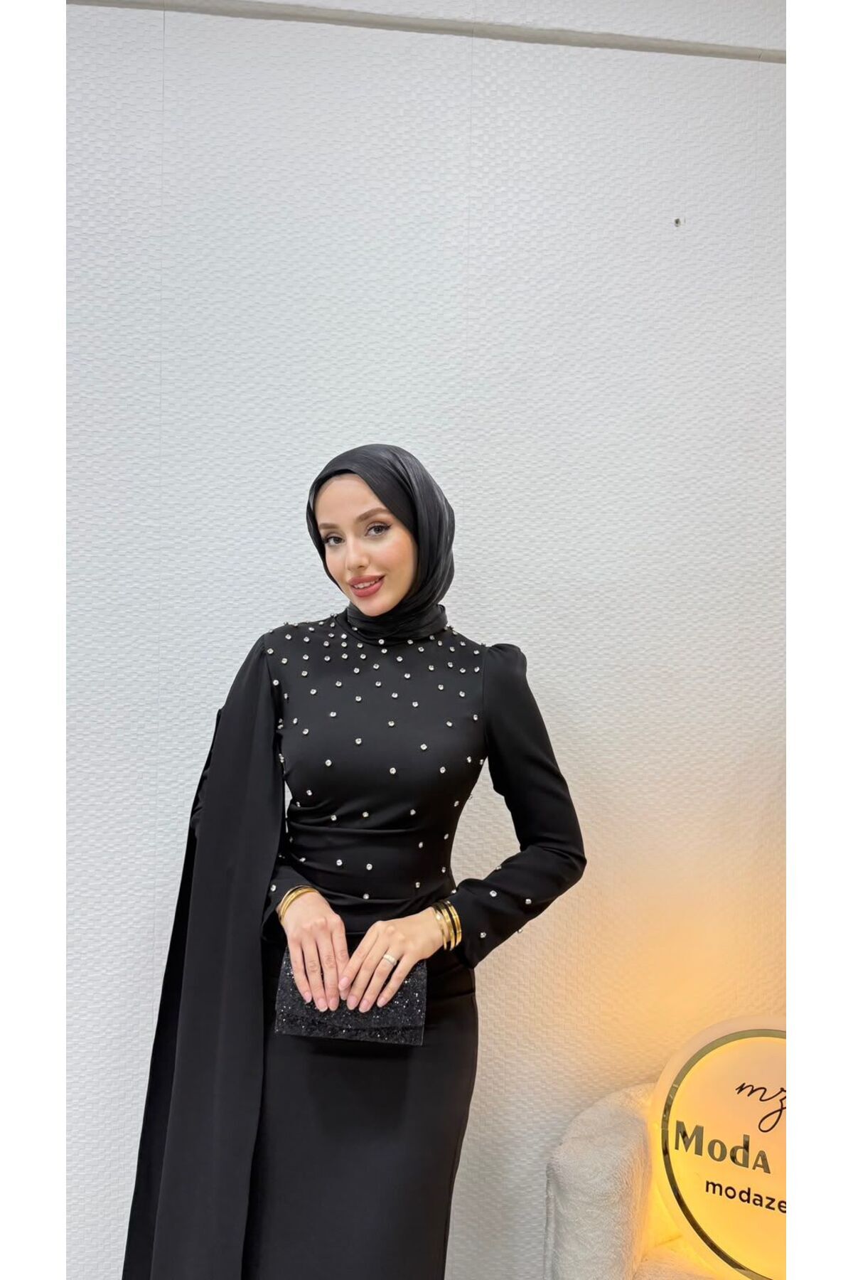 moda zeynaa Perla Elbise görsel 4