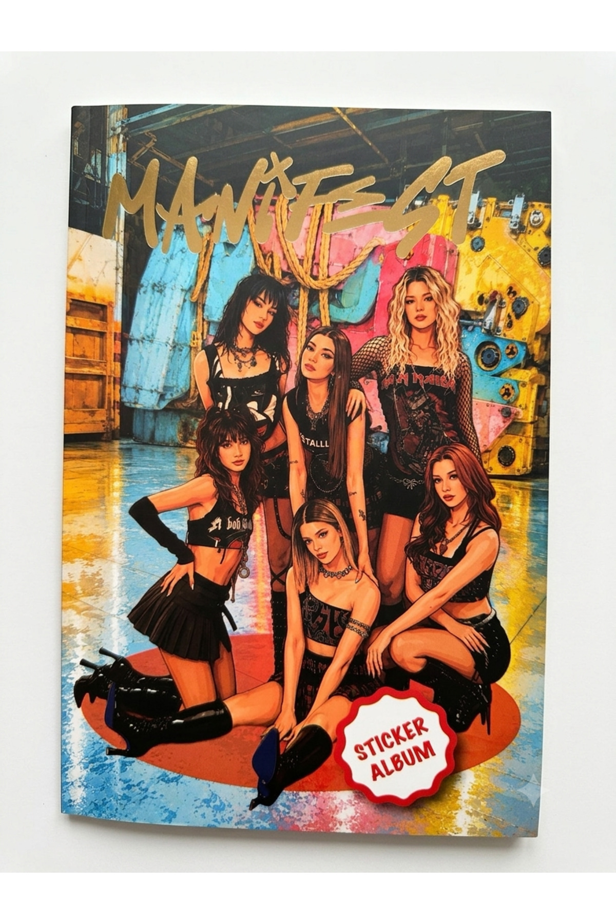 Genel Markalar Manifest Serisi Sticker Albümü Yeni - Dekoratif