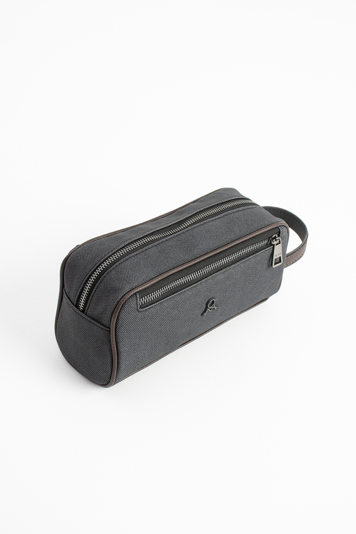 byhakan Mega 435 Erkek El Portföyü El Çantası Clutch Çanta Traş Çantası SİYAH-KAHVE görsel 5