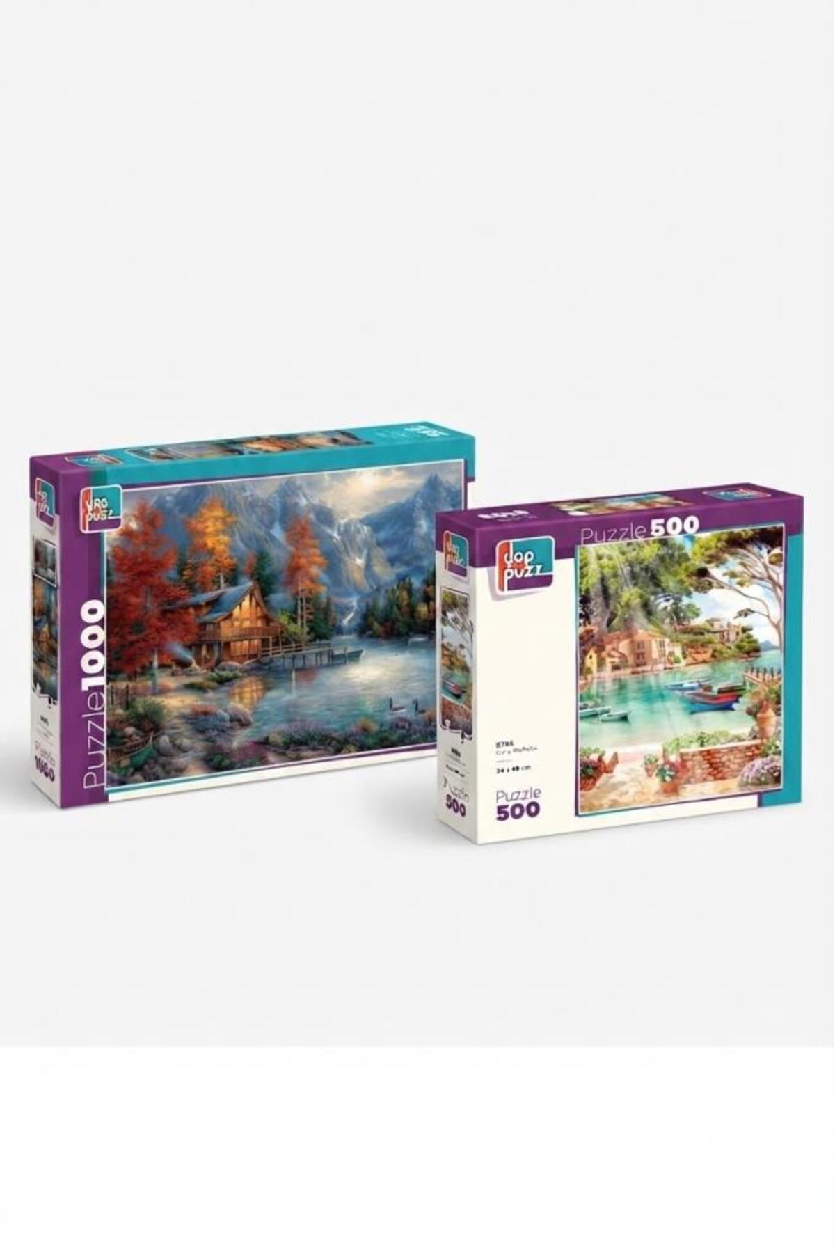 Tıfıl Toys Yalnız Doğa ve Güne Merhaba İkili Set - 1000 + 500