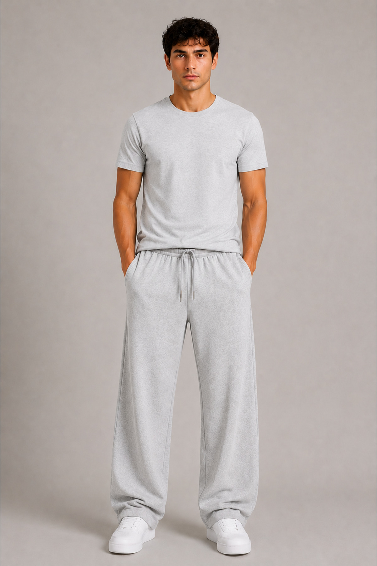 JARVİN Erkek Oversize Eşofman Altı Rahat Kalıp Günlük Şıklık ve Konfor Bir Arada Lounge Wear