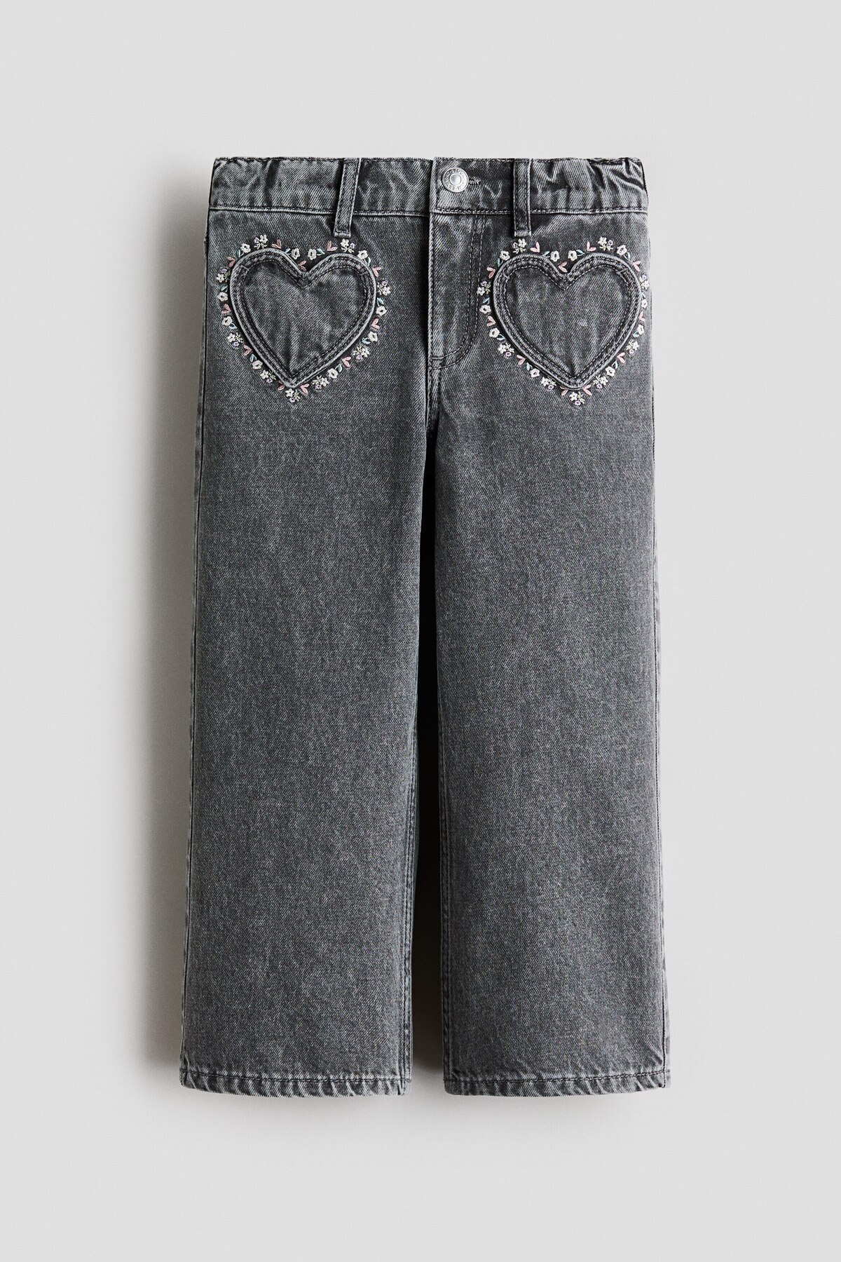 شلوار جین گشاد و گشاد اچ اند ام شلوار جین H&M